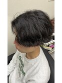 波巻きパーマ