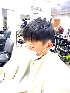 イオカ ビューティーショップ 富雄店 ツーブロック