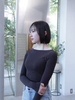 アイエヌジードット(INg.)&nbsp;ミニボブ × ダークブラウン