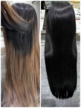 フォルテ 横浜店(FORTE) 縮毛矯正/コリアンブラック/髪質改善トリートメント
