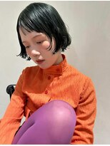 ワンインチ(1 inch)&nbsp;ボブ/暗髪/オン眉