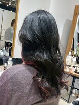 ヘアリゾート粋 リマ 銀座店(lima)&nbsp;艶髪ダークブラウン/レイヤーカット/髪質改善/インナーカラー