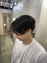 メンズロア 京都烏丸(MEN'S LoRE)&nbsp;前下がりセンターパート