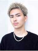 メンズ束感スパイキーショート