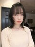 【yuan指名】レイヤーカット＋くすみカラー＋艶トリートメント