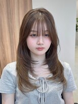 ビスカーム 浦和店(Vis calm)&nbsp;【小顔効果UP】顔まわりレイヤー＊包み込む柔らか大人ロング
