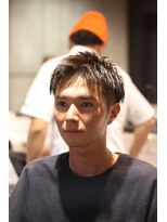 キングスマントーキョー 立川店(KINGSMAN TOKYO) リバースセンターパート/ニュアンスウルフ/ダウンバング/立川