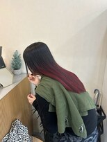 メル ヨコハマ(MeL)&nbsp;ダブルカラーミルクティーベージュピンクベージュロングレイヤー