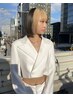 【NARITA限定】黒髪卒業！Wカラー（ブリーチ）＋カット＋リンケージTR￥21000