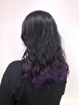 アンク クロス 池袋北口店(ANKHCROSS)&nbsp;《アンククロス　柴田》裾カラーパープル