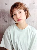 レトン 銀座(leton)&nbsp;Aラインボブ/マロンベージュ/ニュアンスマッシュ[東銀座/銀座]