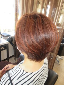コア フィール ア デイ(COIFFURE A DAY) 【M3D見附今町】ショートボブ