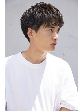 アイヴィ 表参道(IVY) 小久保style☆プラチナグレージュ透明感ツーブロックショート