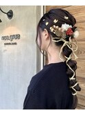 成人式　＆　卒業式ヘアアレンジ