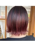 女性らしいフェミニンなミディアムスタイル