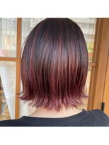 チーモ ハッピー ヘア メイク(CheeMo happy hair make) 女性らしいフェミニンなミディアムスタイル