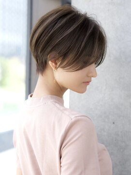 エインアンリー 表参道(AIN.ANLY.) 前髪なし大人ショート20代30代40代【AIN.表参道】川原大地