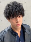 【大人ビジネスツイストスパイラルパーマ/韓国マッシュ】