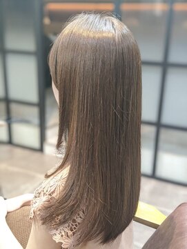 ネウィ グランデ 横浜(newi grande) 大人かわいい美髪/こなれミディ/ペールベージュ