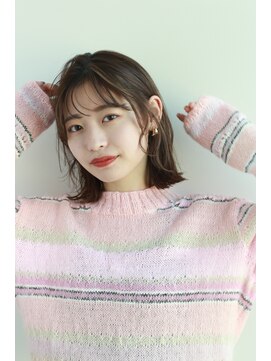 エクリフルール(equri fleur) 【目黒】 20代30代40代フェザーバングボブ