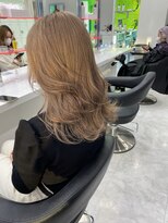 ディスコ 銀座(DISCO)&nbsp;ほんのりくすみ感が可愛い♪ミルクティーベージュ