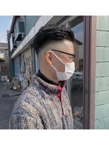ナッツメンズヘア(NUTS MEN'S HAIR)&nbsp;スキンフェード＋パーマ