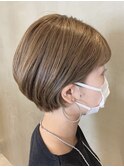 【大人ショート】丸みがかわいい