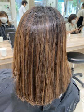 エイト 上野店(EIGHT ueno) 艶髪ストレート