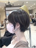 丸みショートボブ