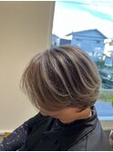 メンズバレイヤージュ/白髪ぼかし/ハイライト/ブリーチ