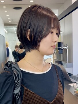 ロンドシエル 横浜(Lond ciel) 王道ショートボブ×グレーベージュ【横浜モード】