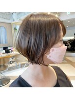 プアメリア 名古屋(Puamelia)&nbsp;レイヤーケアブリーチダブルカラーボブ_4318