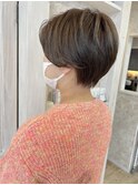福山市Caary人気ハンサムショート簡単スタイリング20代30代40代