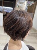 丸みショート
