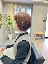 ミルシェ(MILSHE)&nbsp;脱白髪染めショートスタイル