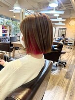トータルビューティーサロン プリエ(prier) インナーカラー/ダメージレス/エンドカラー/チェリーレッド