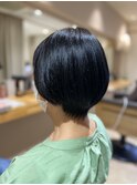 丸みショートカット