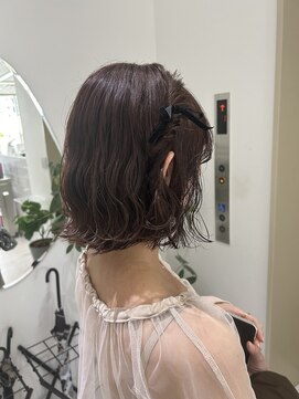 ジーナ 福岡天神(Zina) 《Zina福岡天神》ボブお呼ばれヘアセット