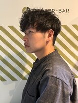 バーバーバー アカバネ(BARBER-BAR AKABANE)&nbsp;女性ウケ×清潔感　ローフェードスタイル＃1