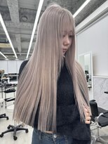 エゴル ナゴヤサカエ(ENGOL NAGOYA SAKAE)&nbsp;ミルクティーベージュ/ハイトーンカラー/ベージュカラー