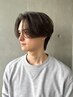 メンズカット+ヘッドケアマッサージ（15min）￥9600 #メンズパーマ#眉カット