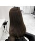 カット+ストレートパーマ＋ワンカラー+炭酸泉Spa【￥18700】