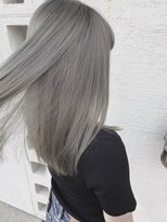 ポイントファイブバイソレイユ 藤沢店(.5 by SOLEIL)&nbsp;ロング髪質改善ストレート透明感カラーブリーチあり