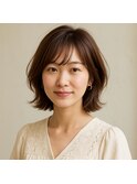 SOUPREXナチュラルレイヤーボブ　20代 30代 40代 50代