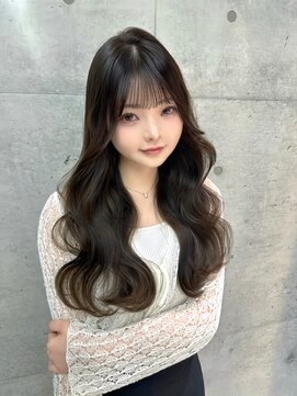 ロンドメリア 天神大名店(Lond Melia) ★縮毛矯正くびれヘア夏のヘアアレンジハイライトカラー髪質改善