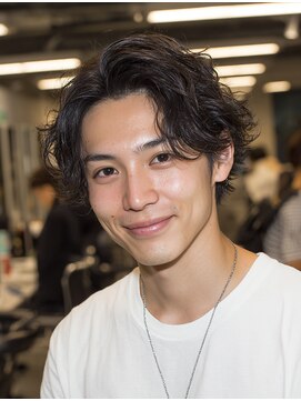 フェノメノン 豊田店(PHENOMENON) メンズ/アップバング/パーマ