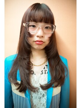 キジ(KIJI) フェイスレイヤー/レイヤー/ステップカット/ワイドバング/オン眉