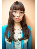 キジ(KIJI) フェイスレイヤー/レイヤー/ステップカット/ワイドバング/オン眉