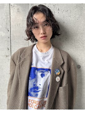 ボブパーマ_レイヤーボブ