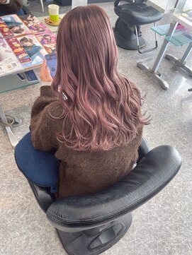 美容室 サワコ 国府店(SAWAKO) tossyオリジナルのミルキーピンクラベンダー